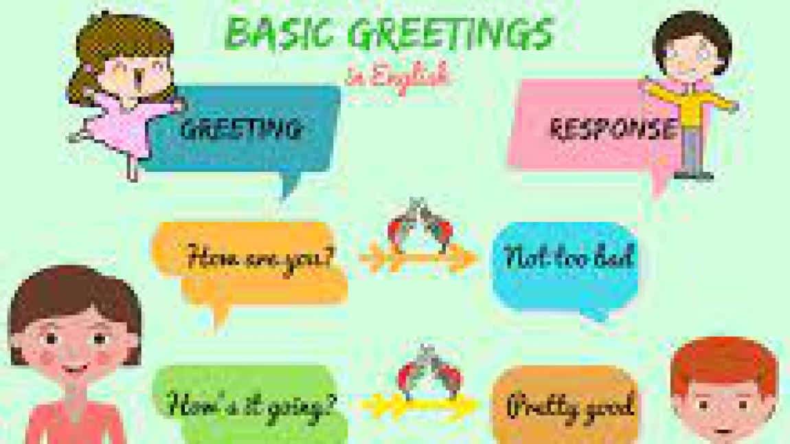 5/A CLASS - GREETING AND MEETING ACTIVITIES