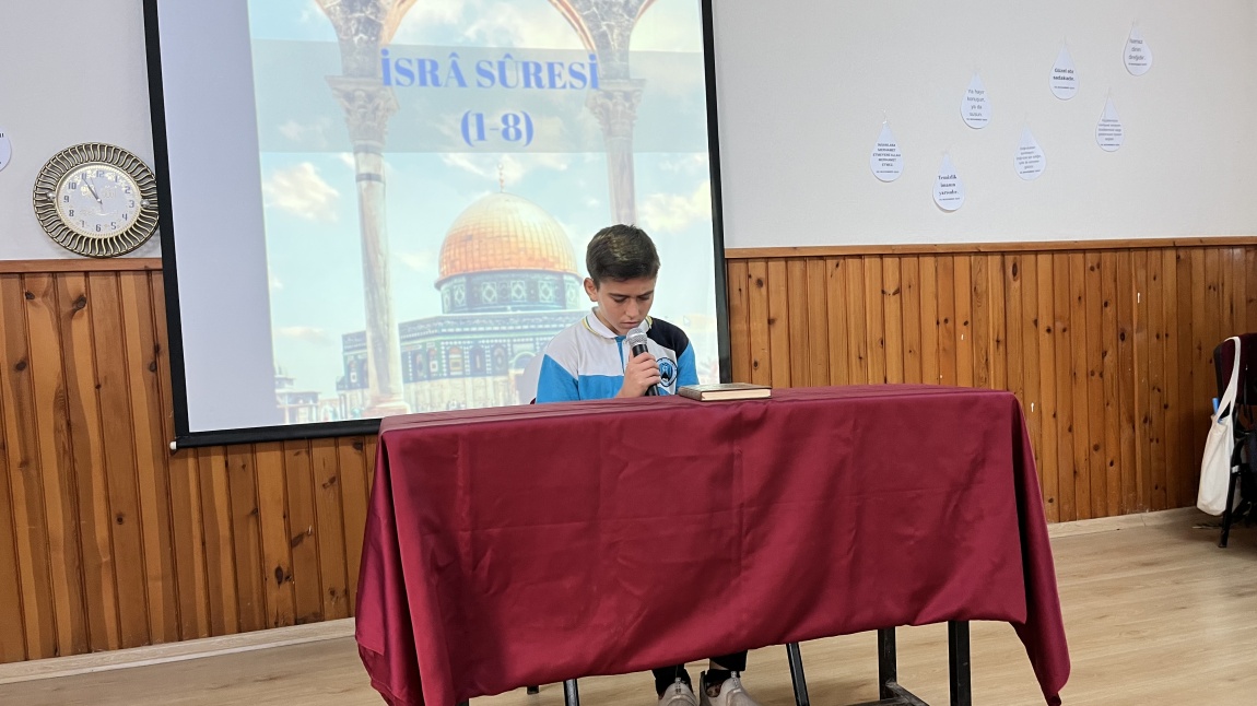 Kudüs ve İlk Kıblemiz Mescid-i Aksa konulu farkındalık semineri.